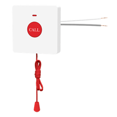 Botón de Emergencia para Baño / Cordon Extensible 2 m (6.6 ft) / IP44 / 50,000 Activaciones / Compatible Y501 Series | SIERRA STORE