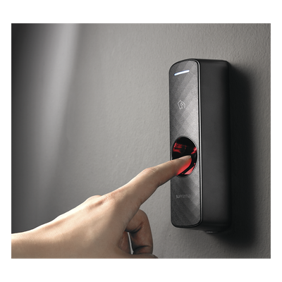 Lector de Control de Acceso Biométrico / Huella Dactilar / Doble Frecuencia RFID 125KHz y 13.56MHz / NFC Físico / CPU 1.0 GHz / | SIERRA STORE