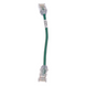 PANDUIT UTP28SP8INGR - Cable de Parcheo Cat6 UTP / 28AWG Diámetro Reducido / 3.8 mm / 20.2 cm (0.66 ft) / Verde / LSZH-CM | SIERRA STORE