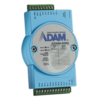 Módulo I/O / 6 Relés / 6 Entradas Digitales / Ethernet / MQTT TLS SNMP Modbus TCP / Azure IoT | SIERRA STORE