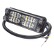 Luz de Advertencia LED / 12 LEDs 1W / 36 Patrones / Montaje Superficie 0.5" / IP67 / SAE Clase I / Rojo | SIERRA STORE
