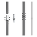 EPCOM INDUSTRIAL SDJH115 - Unión de Postes / Estructura de Videowall / Tornillería Incluida / Múltiples Configuraciones | SIERRA STORE