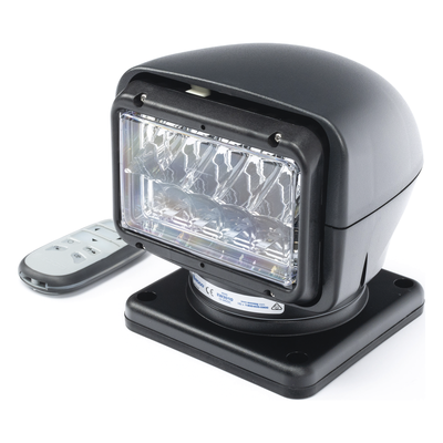 Faro Buscador LED / 7040 Lúmenes / 10 LEDs 5W / Rotación 360° / Inclinación 90° / IP68 / 12-24 VCC / Uso Rudo | SIERRA STORE