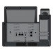 Teléfono IP / 12 Líneas SIP / 6 Cuentas / Pantalla Táctil 7" / Wi-Fi Dual Band / PoE Gigabit / Bluetooth / Audio HD Opus | SIERRA STORE