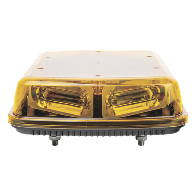 Mini Barra de Señalización / 18 LEDs Ámbar / Hyperlux / 25 Patrones de Destello / 12 VCC / -40°C a 55°C (-40°F a 131°F) | SIERRA STORE