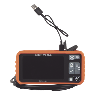 Boroscopio de Inspección / Cámara 5.5 mm / Resolución 720p / Pantalla LCD 4.3" / Cuello Flexible 3 m (9.8 ft) / IP67 / Batería | SIERRA STORE