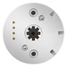 Motor para Persianas / Inalámbrico RTS / Batería Recargable de Litio / Silencioso / Control por App y Asistentes de Voz / Máx 2.3 x 3 | SIERRA STORE