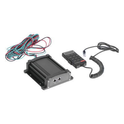 Sirena Vehicular / 100W / 115 dB / Controlador Unimando con Micrófono / 7 Tonos Americanos / Compatible Barras X67/X75 | SIERRA STORE