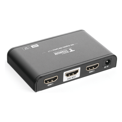 Divisor (Splitter) HDMI 4K de 1 Entrada a 2 Salidas (Simultaneas) / Soporta 4K×2K / Ajuste de resoluciones EDID / HDR / HDMI 2.0 / | SIERRA STORE