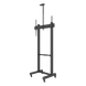 EPCOM INDUSTRIAL EMFS1B1 - Soporte de Piso Móvil para Pantalla / 65 a 100 in / VESA 100x100 a 1000x600 / Carga 120 kg / Aluminio y | SIERRA STORE