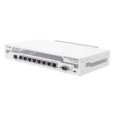Cloud Core Router, CPU 9 Núcleos, 7 Puertos Gigabit Ethernet, 1 Combo TP/SFP, 1 GB Memoria, Enfriamiento Pasivo | SIERRA STORE