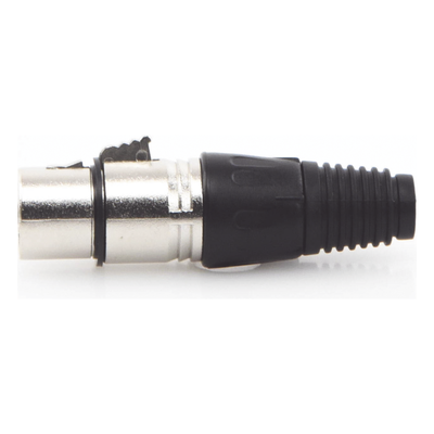 Conector XLR / 3 Pines Hembra / Bloqueo con Pestillo / Rango -30 °C a +80 °C / Cable 3.5-8.0 mm / 16 A por Contacto | SIERRA STORE