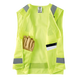 Chaleco de seguridad reflectante / Talla XL / ANSI/ISEA 107-2015 Tipo R Clase 2 / Pecho 44''-50'' (111,8-127 cm) / Amarillo alta | SIERRA STORE