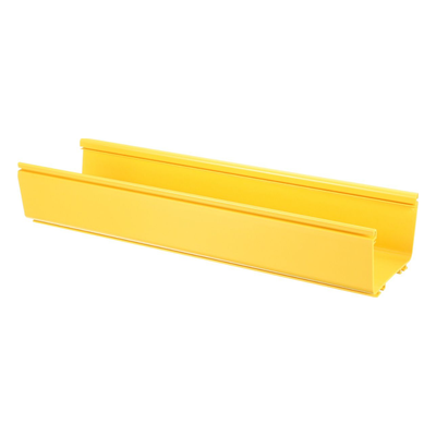 PANDUIT FR6X4YL2 - Canaleta FiberRunner™ 6X4, de PVC Rígido, Color Amarillo, 2 m de Largo | SIERRA STORE