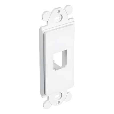 PANDUIT CFG1WH - Marco de Módulo / 1 Espacio Mini-Com / Para Placa Frontal GFCI / Color Blanco | SIERRA STORE