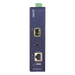 Convertidor de Medios PoE Industrial / SFP 1000BASE-X a RJ45 Gigabit / PoE+ 802.3at 30W / -40 a 75°C / IP30 / 12-48V CC o 24V CA | SIERRA STORE