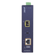 Convertidor de Medios PoE Industrial / SFP 1000BASE-X a RJ45 Gigabit / PoE+ 802.3at 30W / -40 a 75°C / IP30 / 12-48V CC o 24V CA | SIERRA STORE