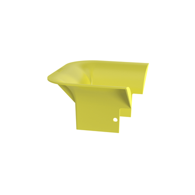PANDUIT FTR4X4LYL - Accesorio de Control de Radio de Curvatura / 2' (50.8 mm) / Policarbonato/ABS / 3.75' x 3.75' x 7.93' | SIERRA STORE