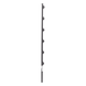 EPCOM INDUSTRIAL SYS-POST-10B - Poste para Cerca Electrificada / Acero Galvanizado Cal. 18 / 1.4 m (4.6 ft) / 6 Aisladores de Paso / | SIERRA STORE