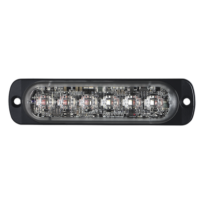 Luz Auxiliar LED / 12 LEDs / Rojo/Claro / SAE Clase 1 / ECE R65 / IPX7 / Perfil 9 mm (0.35') | SIERRA STORE