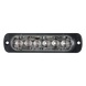 Luz Auxiliar LED / 12 LEDs / Rojo/Claro / SAE Clase 1 / ECE R65 / IPX7 / Perfil 9 mm (0.35') | SIERRA STORE