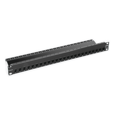 SIEMON Z6APNL24K - Patch Panel / CAT6A UTP / 24 Puertos / 1U / 500 MHz / 19" Rack | SIERRA STORE