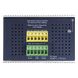 Switch Industrial Administrable Capa 3, 8 Puertos Gigabit PoE 802.3bt+, 2 Puertos 1 G / 2.5 G SFP+ | SIERRA STORE