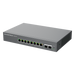 Switch L2 Lite Administrable de 10 Puertos / 8 Puertos Ethernet 2.5 Gbps / 2 Puertos SFP+ 10 Gbps / PoE+ 802.3af/at / VLAN 802.1Q / | SIERRA STORE