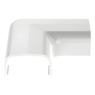 PANDUIT RAF5WH-E - Conexión en Ángulo Recto / 90° para Canaleta LD5 / ABS Blanco / Adhesivo Sin Herramientas / UL94V-0 FT4 | SIERRA STORE