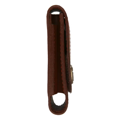 Funda de Piel / Cierre Velcro / 10 cm Alto / 0.1 kg / Color Café | SIERRA STORE