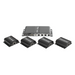 Kit Divisor y Extensor HDMI (Extender Splitter)  / Divide 1 Fuente HDMI a 4 Pantallas / Extiende la señal HDMI hasta 40 m / Resolución | SIERRA STORE