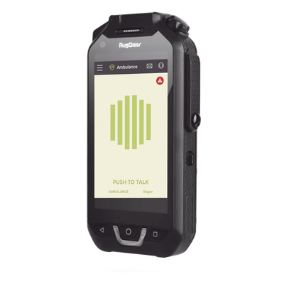 Smartphone MCPTT / Botón PTT y Selector de Canal / Altavoz 105 dB / IP68 y MIL-STD-810H / LTE Global / Batería 5000 mAh | SIERRA STORE