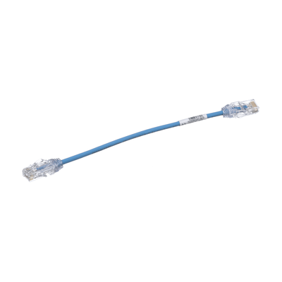 PANDUIT UTP28X0.2MBU - Cable de Parcheo UTP / Cat6A / 28AWG / CM-LSZH / 20 cm (0.66 ft) / Azul | SIERRA STORE