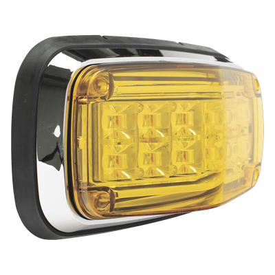 Luz de Advertencia / 8 x 4 in / Ámbar / IP67 / 12-30 VCC / SAE J595 / ECE R65 | SIERRA STORE