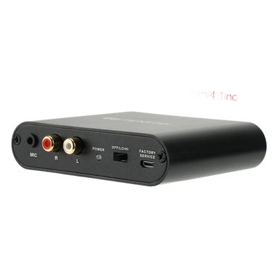 Transmisor Inalámbrico Silent Disco / Entrada RCA y Micrófono Simultánea / Alcance 300 m (984 ft) / Batería 1000 mAh / Autonomía 12 | SIERRA STORE