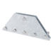 Placas Igualadoras de Retenida / 6 Retenidas / Acero Galvanizado por Inmersión / Kit con Tornillería y Separadores | SIERRA STORE