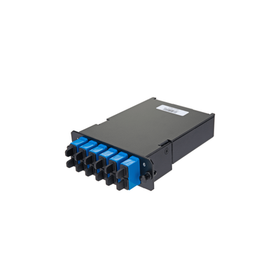 PANDUIT FCS9N-12-03P - Placa Acopladora de Fibra Óptica / 12 Pigtails Monomodo OS2 / 6 Conectores SC Duplex / 12 Fibras / 1 m (3.28 | SIERRA STORE
