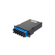 PANDUIT FCS9N-12-03P - Placa Acopladora de Fibra Óptica / 12 Pigtails Monomodo OS2 / 6 Conectores SC Duplex / 12 Fibras / 1 m (3.28 | SIERRA STORE