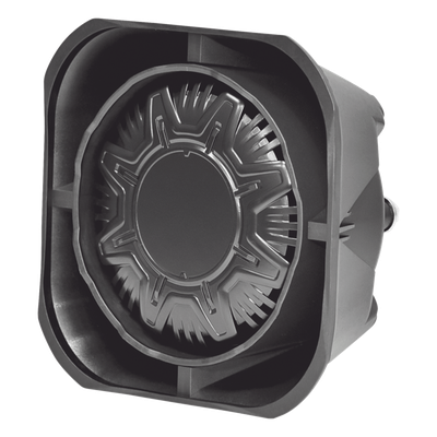Bocina Compacta de Uso Rudo / 100 Watts / 124.5 dB a 9.8 ft / 11 Ohms / Montaje Universal / Nylon Reforzado con Fibra | SIERRA STORE