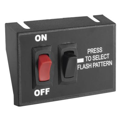 Switch Universal / 12 VCC / 15 A / 3.5'' x 2.15'' / Control de Patrones de Destello | SIERRA STORE