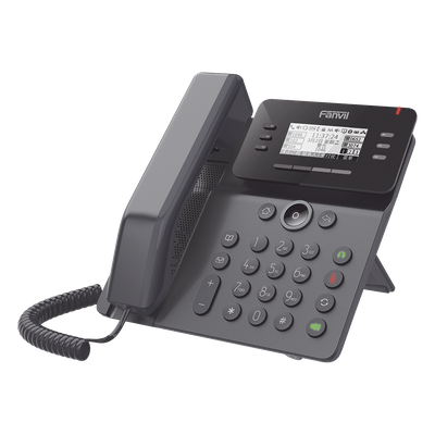 Teléfono IP Empresarial Esencial para 6 líneas SIP, pantalla grafica matriz de puntos, PoE, puertos Gigabit, conferencia local de 6 | SIERRA STORE