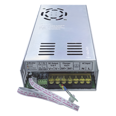 Fuente de Alimentación / 13.8 VCC 30 A / 414 W / Entrada 100-260 VCA / Terminales Tornillo / Operación -20 °C a 70 °C | SIERRA STORE