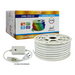 Manguera LED Neón RGB / 50 m (164 ft) / IP65 Interior-Exterior / Corte Cada 100 cm / 300W Máximo / Ángulo de Luz 120° / DC 45-110V | SIERRA STORE