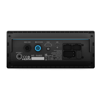 Estéreo Marino MS-RA800/ Pantalla Táctil LCD 4.3" (109 mm) / 4 Zonas Multi-Zone™ / Amplificador Clase D 40W x 4 / DSP Integrado / | SIERRA STORE