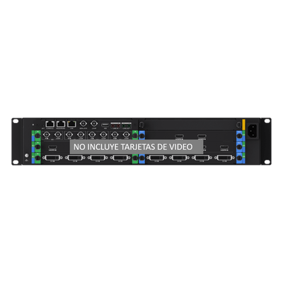 HIKVISION DS-C66S-S6 - Controlador de Video Wall / 6 Slots Hot-Swappable / 2U Rack / 16 Canales 4K UHD / Genlock Sync / 8 Videowalls / | SIERRA STORE