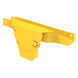 PANDUIT FVTHD2X2LYL - Accesorio en T / Conexión Horizontal a Bajada Vertical 90° / Canaleta 2x2 / Radio de Curvatura 50.8 mm (2 in) / | SIERRA STORE