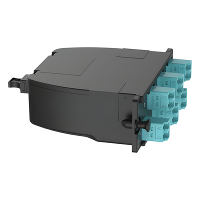 PANDUIT FC2ZN-12-10AS - Casete de Fibra Óptica / OM4 / 12 Fibras / MPO Macho a 6 LC Duplex / Polaridad Método A / 0.75 dB Pérdida de | SIERRA STORE