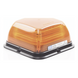 Baliza LED Cuadrada / SAE Clase I / 24 Patrones de Destello / 12-24 VCC / Perfil Medio / IP55 | SIERRA STORE