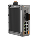 Switch PoE Industrial L2+ / 8 Puertos Gigabit PoE / 2 Puertos SFP 2.5G / 240W PoE Budget / 26Gbps Switching / -40°C~75°C / DIN-Rail | SIERRA STORE