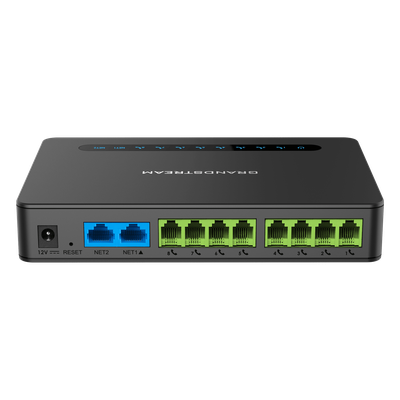 Gateway VoIP / 8 Puertos FXS / Router NAT Gigabit / 2 Perfiles SIP / Cifrado AES / Fax T.38 / Calidad de Voz HD | SIERRA STORE